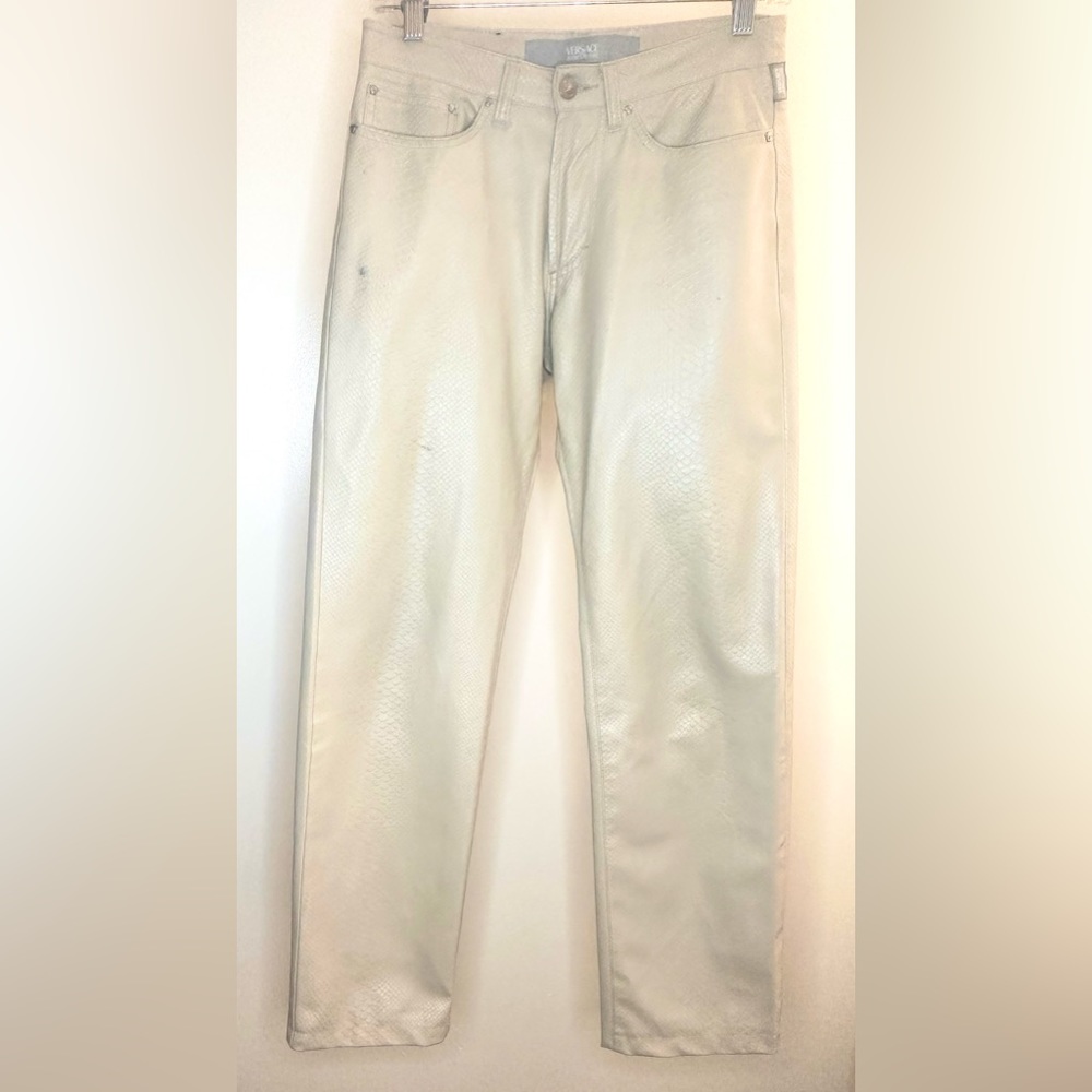 Versace Jeans Couture Snakeskin Pants